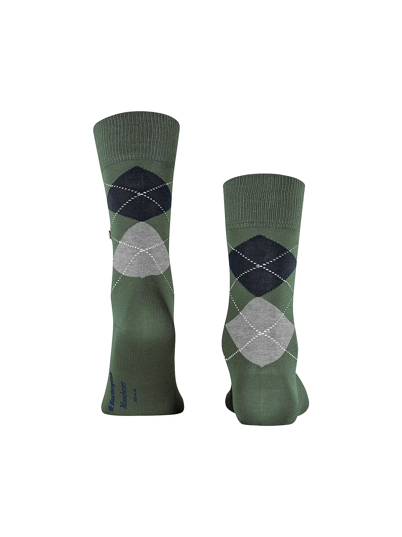 BURLINGTON | Herren Socken 40-46 MANCHESTER beige | olive